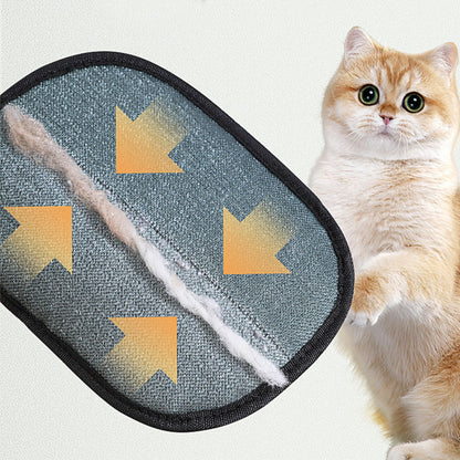 Pet Hair Remover Glove for Dogs & Cats