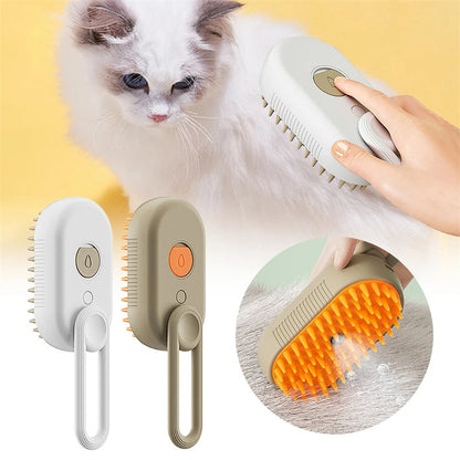 3-in-1 Steamy Dog & Cat Brush