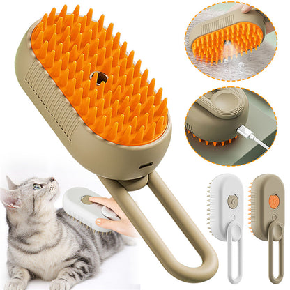 3-in-1 Steamy Dog & Cat Brush