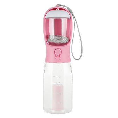3-in-1 Portable Pet Water Bottle