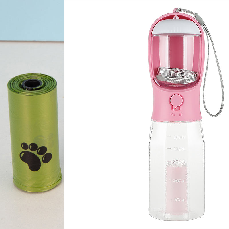 3-in-1 Portable Pet Water Bottle