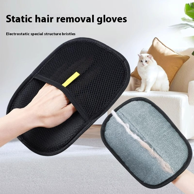 Pet Hair Remover Glove for Dogs & Cats