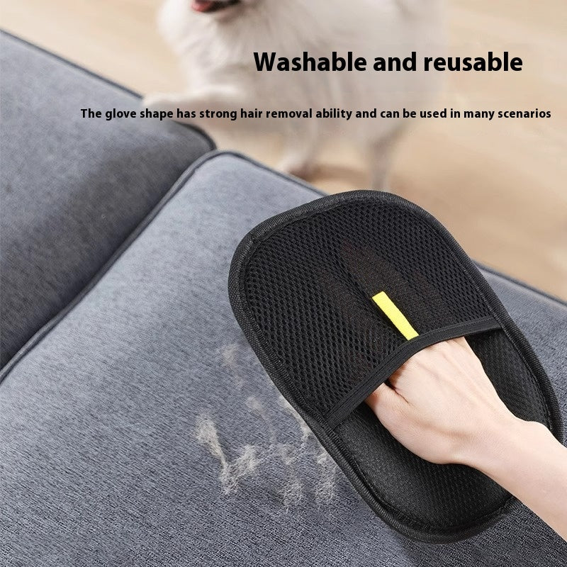 Pet Hair Remover Glove for Dogs & Cats