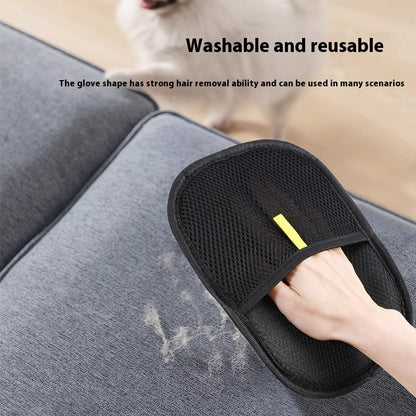 Pet Hair Remover Glove for Dogs & Cats