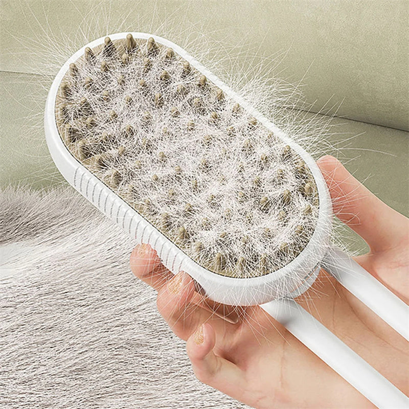 3-in-1 Steamy Dog & Cat Brush